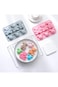 NALACAL 2Pcs Cartoon Bear Silicone Cake Molds, Jello Mold for Kids, DIY Baking Tool for Making Hand