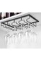 Oasisgalore Wine Glass Rack - Under Cabinet Stemware Wine Glass Holder - Wine Glasses Storage Hange