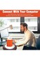 Jsofd Coffee Cup Heater, Cup Heater, Thermostatic Mug Warmer for Desk, Efficient Heats Up Quickly C
