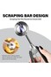 Khazna Large Cookie Scoop 3 Tbsp, Professional Big Ice Cream Scoop Stainless Steel 50MM, Cookie Dou