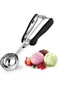 Khazna Large Cookie Scoop 3 Tbsp, Professional Big Ice Cream Scoop Stainless Steel 50MM, Cookie Dou