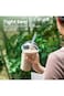 كوب بلاستيكي شفاف خالٍ من مادة BPA، سعة 16 أونصة، مع غطاء مقبب، مناسب لتحضير الوجبات الخفيفة والقهوة الباردة.