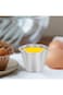 Khazna Egg Tart Molds, 6Pcs Nonstick Pudding Pan Muffin Cups Aluminum Alloy Cake Tartlets Pudding M