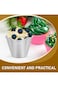 Khazna Egg Tart Molds, 6Pcs Nonstick Pudding Pan Muffin Cups Aluminum Alloy Cake Tartlets Pudding M