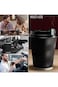 FMZ Pack of 50 8 oz (235 ml) Disposable Coffee Cups With lids, Ripple Paper Cups&ndash; Hot and cold Thic