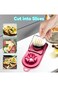 Ubitree Egg Slicer, Multipurpose 2 in 1 Egg Cutter Stainless Steel Wire Hard Boiled Egg Slicer with
