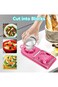 Ubitree Egg Slicer, Multipurpose 2 in 1 Egg Cutter Stainless Steel Wire Hard Boiled Egg Slicer with