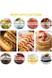 MAKINGTEC 4Pack 3 Hole Squeeze Bottles, 23 oz Plastic Condiment Containers for Salad Dressing, Sauc