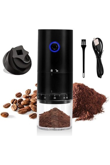 Electric Coffee Grinder Mini Cordless Mini Coffee Grinder with Multiple Grinding Settings Portable