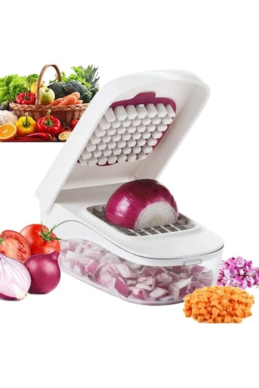 KASTWAVE Vegetable Chopper Dicer Onion Chopper Food Chopper Vegetable Cutter Veggie Chopper Onion C