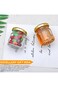 Mini Glass Jars Set - Bulk Pack of 20Small Containers with Lids   1.5 oz Clear Glass Bottles for Ho