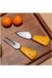 Cheese Knife Gift Set 7 Pcs Stainless Steel Pizza Cutter Cheese Slicer with PP Handle Perfect for P