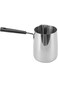Butter Warmer, Turkish Coffee Pot Milk Warmer Stainless Steel Mini Butter Chocolate Melting Pot wit