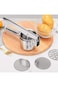 Idrese Stainless Steel Potato Ricer &ndash; Manual Masher for Potatoes, Fruits, Vegetables, Yams, Squash,