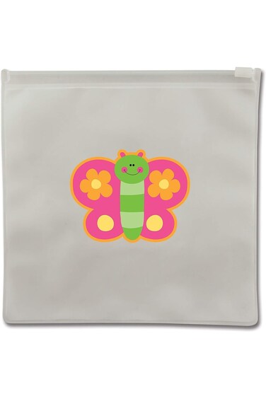 Stephen Joseph Reusable Snack Bag, Butterfly