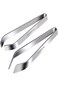 LZMDISU Fish Bone Tweezers Set, Professional Stainless Steel Flat and Slant Pliers Remover Set for