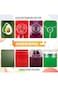 Khazna Fruit and Vegetable Storage Containers for Fridge 5 Pieces, Onion Holder Storage Avocado Gre