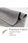 ALMEKAQUZ 6Pcs Barista Towels, 3Pcs Grey Towels and 3Pcs Beige Towels, Coffee Cleaning Accessories