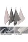 ALMEKAQUZ 6Pcs Barista Towels, 3Pcs Grey Towels and 3Pcs Beige Towels, Coffee Cleaning Accessories