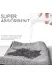 ALMEKAQUZ 6Pcs Barista Towels, 3Pcs Grey Towels and 3Pcs Beige Towels, Coffee Cleaning Accessories