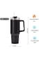 Sagreeny Tumbler With Handle 40 oz and Straw Lid,304 Stainless Steel Water Bottle, Travel Mug Insul