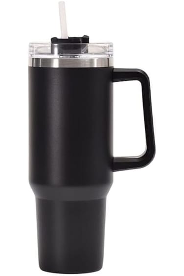 Sagreeny Tumbler With Handle 40 oz and Straw Lid,304 Stainless Steel Water Bottle, Travel Mug Insul