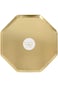 Meri Meri Gold Metallic Paper Plates - Disposable Party Supplies, For Birthday Parties, Baby Shower