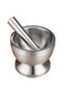Mortar and Pestle Sets Stainless Steel Food Safe Spice Grinder Bowl
