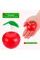 Red Apple Container, 20 Pcs Plastic Apple Container Apple Decorations Teacher Gifts Bulk Red Apple
