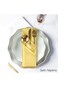 12Pcs Gold Satin Napkins, Table Napkins Cloth for Banquet Party