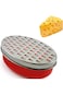 Cheese Grater, Grater Lemon with Food Storage Container &amp; Lid Grinder Grater for Kitchen, 3-304 Sta