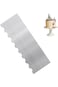 8.6 Inch Stainless Steel Cake Scraper,Cake Smoother Leveler Scraper,Metal Scraper,Icing Smoother fo