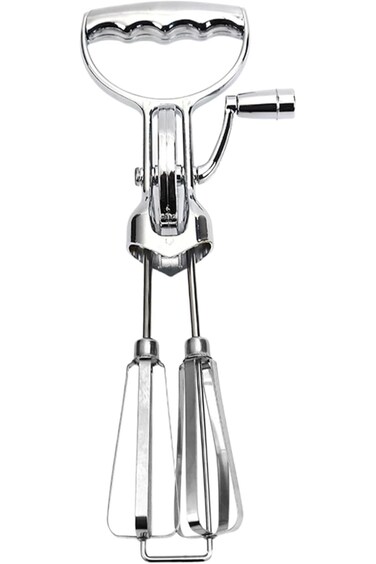 خفاقة بيض يدوية من أزوني، خفاقة بيض دوارة يدوية، خلاط يدوي 12 بوصة، بيض دوار