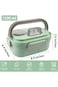 Excefore Bento Lunch Box,Salad Container All-in-One Large 82oz Salad Bowl, Bento-Style Tray for Top
