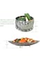Folding Stainless Steel Vegetable Steamer Basket, Silver