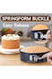 Paporich Cake Pan Set for Baking, Non-Stick Springform Pans Set of 3(4, 7, 9inches), Round Cake Pan