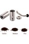 Manual Coffee Bean Grinder Stainless Steel Hand Coffee Mill Ceramic Burr for Aeropress, Drip Coffee