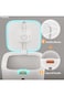 Rice Dispenser,Rice Storage Container Sealed Moisture Proof with Measuring Cup for Kitchen Pantry H