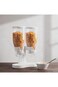 Alberto Double Cereal Dispenser White Color