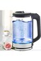 غلاية مياه كهربائية TOSCANA U، غلاية مياه كهربائية سعة 2.5 لتر 1500 وات، غلاية مياه كهربائية زجاجية كبيرة