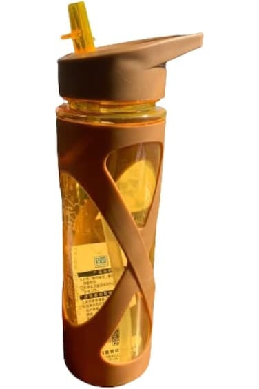 Sport Water Bottles Gym Borosilicate Glass Water Bottle For Kids, 500ml Tritan Plastic, Gym, Runnin