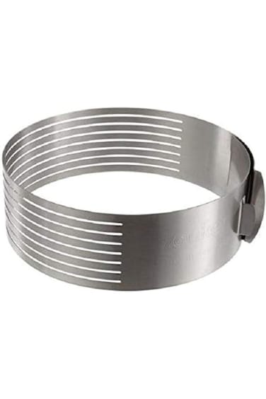 Stainless Steel Mousse Ring Cake Layer Cut 20 cm
