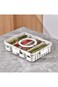 NEEMAY Refrigerator Organizer Box, Food Storage Container Fruit Storage Container for Fridge with 4