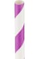 Hotpack Paper Purple Straw 6mm, 500 Pieces