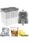 3D Bulldog Ice Cube Molds, Silicone Dog Ice Cube Tray, Fun Ice Cube Trays for Juice, Iced Tea, Coff