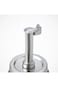 Glass Oil and Vinegar Dispenser Bottle with Stainless Steel Lid, 16 cm