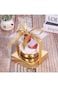 Chanskyu 12 Pack Individual Cupcake Containers, Transparent Single Clear Cupcake Carrier Holder Box