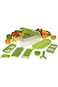 Gluckluz Vegetable and Fruit Cutter for Kitchen (12 Pieces)