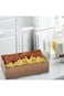 Tazweeq 50 Pack Paper Trays, Disposable Serving Snack Trays Grease Resistant for Party Birthday Sup