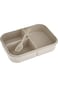 Nessan Wheat Fiber Lunch Box For Adults Lunch Containers For Kids 3 Compartment Lunch Box Food Cont